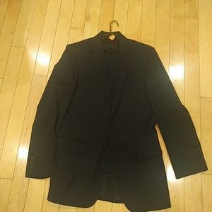 Jos A. Bank dark navy suit